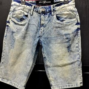 Men's Blue Denim Shorts